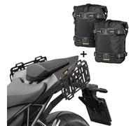 Soporte De Bolsa Lateral + Bolsa Tamaño M Compatible Con Honda CB 1000 Hornet