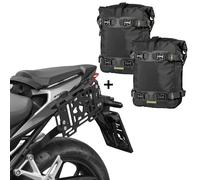 Zieger Kit Portaequipajes Träger + Maletas Tamaño M para Honda CB 750 Hornet