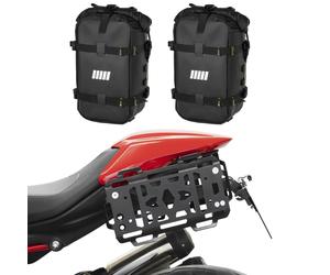 ZIEGER Portabolsas Laterales Compatible con Ducati Monster + Tamaño de Bolsas M