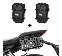 ZIEGER Portaequipajes Lateral Compatible Con Honda CB 650 R + Bolsas Tamaño S