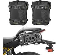 ZIEGER Portaequipajes Laterales Para Kawasaki Z650S, Negro, Talla M