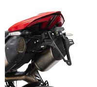 ZIEGER Soporte Matrícula Ducati Hypermotard V2 Negro, Montaje Atornillable