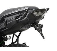 ZIEGER Pro Soporte Matrícula Negro Compatible con Kawasaki Versys 650 Austria