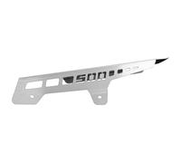 ZIEGER Protector de cadena compatible con Kawasaki KLE500 Logo plata