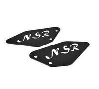 ZIEGER Protector de talón compatible con: Honda NSR 125 negro