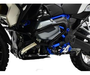 ZIEGER Protector Lateral Esturzbügel Compatible BMW R 1200 GS 2013-18 Negro