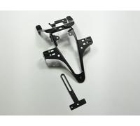 ZIEGER Soporte de matrícula básico compatible con Kawasaki Versys 650 año de fabricación 2010-14