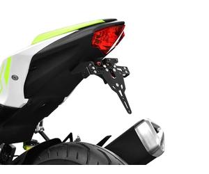 ZIEGER Soporte de matrícula Pro compatible con Kawasaki Ninja 125 Francia