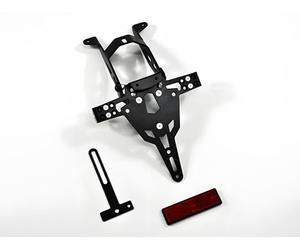 ZIEGER Soporte de matrícula Pro compatible con KTM 690 Duke BJ 2008-11 / R BJ 2010-12 / Supermoto 2007-09 / SMR 2008-10 Suiza