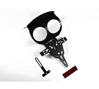 ZIEGER Soporte de matrícula Pro compatible con Suzuki GSR 600 año de fabricación 2006 - 11 Austria
