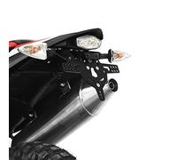 ZIEGER Soporte de matrícula Pro para montaje trasero compatible con: Aprilia RX125SX125 Francia