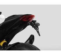 ZIEGER Soporte de matrícula Pro para montaje trasero compatible con: Ducati Monster 937 Francia