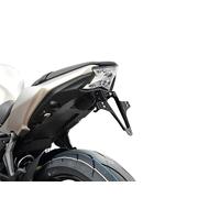 IBEX 10002764 ZIEGER Soporte Placa Matrícula Negro Kawasaki Z650 Ninja 650