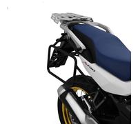 ZIEGER Soporte Later. Traseros para Honda XL 750 Transalp Negro Aluminio