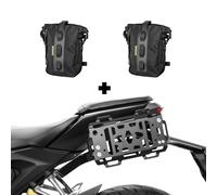 ZIEGER Soporte Laterales Para Bolsas Talla S Negro Para Honda CB 125 R