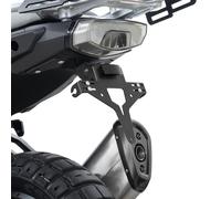 ZIEGER Soporte Matrícula CFMOTO 450 MT Negro, Montaje Atornillable, Trasera