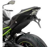 ZIEGER Soporte Matrícula Compatible con Kawasaki Z900 2017-2024 Negro