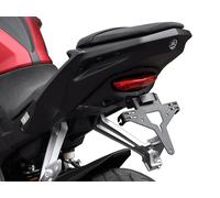 ZIEGER Soporte Matrícula Negro Compat. Yamaha MT-125 14-19 Posterior