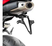 IBEX ZIEGER Soporte Matrícula Negro Honda CBR 600 RR, Trasero
