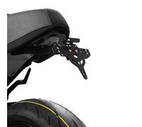 ZIEGER Soporte Portaplacas Compatible Yamaha XSR 900 CH Negro Anclable