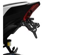 ZIEGER Soporte Portaplacas Negro Compatible Yamaha YZF-R7 CH Trás Re