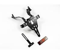 ZIEGER Soporte Portaplacas Negro Para Aprilia RS 125 RS125 2008-12 Trasero