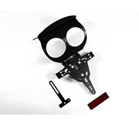 ZIEGER Soporte Portaplacas Negro Para Suzuki GSR 600 2006-11