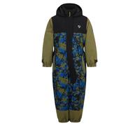 Ziener Anup - Mono de esquí para niños, impermeable, cálido, lana, camuflaje natural, 86