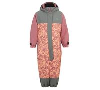 Ziener Anup - Mono de esquí para niños, impermeable, cálido, lana, camuflaje rosa