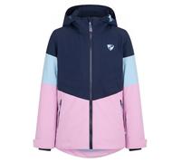 Ziener ARISA-Z - Chaqueta de esquí para niña, color rosa, 128 | Chaqueta de esquí / chaqueta de invierno | cálida, transpirable e impermeable