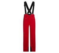 Ziener AXI - Pantalones de esquí para niños, Impermeables, Tirantes, PFC, Salsa roja, 164