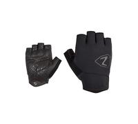Ziener CAJ - Guantes de Ciclismo para Hombre, diseño de Dedos Cortos, Transpirables, amortiguadores, Color Negro, 10