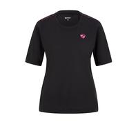 Ziener Camiseta técnica NESMERALDA para Mujer, para Ciclismo, Exterior, Fitness, Deporte, Transpirable, de Secado rápido, Manga Corta, Color Negro, 42