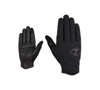Ziener Carell Touch Long - Guantes de Ciclismo para Hombre, diseño de Dedos Largos con función táctil, Transpirables, amortiguadores, Color Negro, 10