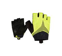 Ziener Ceno - Guantes de Ciclismo para Hombre, Transpirables, amortiguadores, Antideslizantes, Color limón, 6,5