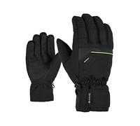 Ziener Gloves Glyn Guantes De Esquí Gore Tex De Hombre, Black/Lime Green, 7