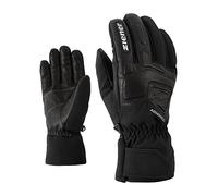 Ziener Gloves Glyxus Guantes Esquí, Hombre, Black, 6,5