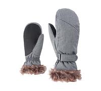 Ziener Gloves KEM Guantes De Esquí De Mujer, Mujer, Grey Melange, 6,5