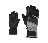 Ziener Gore-Tex Gore-Tex - Guantes de esquí para Adultos, Transpirables, Color Jaspeado Oscuro, 7