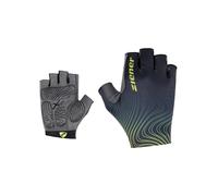 Ziener Guantes de Ciclismo Clem para Hombre, con Dedos Cortos, Transpirables, amortiguadores, Color Negro, Amarillo limón, 6,5
