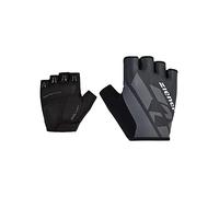 Ziener Guantes de Ciclismo CRISANDER para Hombre/Bicicleta de montaña/Ciclismo | Dedo Corto - Transpirable, Amortiguador, Negro, 7,5