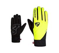 Ziener Guantes de Ciclismo Donni GTX INF PR para Hombre, para Invierno, Primaloft, Gore-Tex Infinium, Color Amarillo, 7,5
