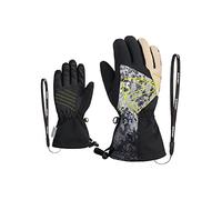 Ziener Guantes de esquí Laval para niños, Impermeables, Extra cálidos, Lana Galaxy Print, 7