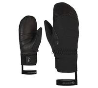Ziener Kalea - Guantes de esquí para Mujer, Impermeable, Extra cálido, Lana Negra, 8,5