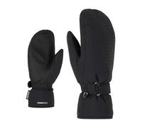 Ziener KISARI - Manoplas de esquí para Mujer, Impermeables, Libres de PFC (7), Color Negro