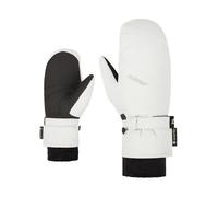 Ziener KLAIRO - Manoplas de esquí para Mujer, para Deportes de Invierno, Gore-Tex, Muy cálidas, Color Blanco, 7