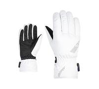 Ziener Korena - Guantes de esquí para Mujer, Impermeables, Transpirables, Blancos, 6
