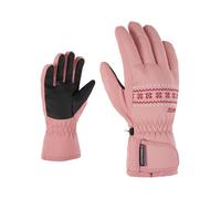Ziener LAILLA - Guantes de esquí para niños, Impermeables, sin PFC, Color Rosa, Talla 4,5