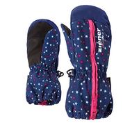 Ziener Langelo Guantes De Esquí Niños, Unisex niños, Snowflake Print, 92cm