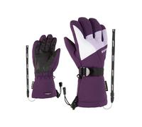 Ziener Lani - Guantes de esquí para niños, Impermeables, Transpirables, Color Violeta Oscuro, Talla 6,5
